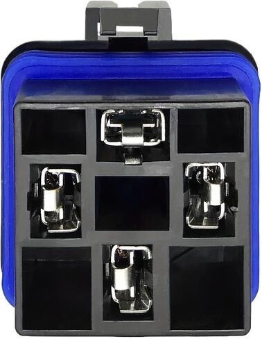 Car Auto Auto Automobile Relay مختومة مقاومة للماء DC12V 40A 5PIN 4PIN AUTO RELAY + حامل مع أسلاك طولها 105 مم (4 دبوس 24 فولت) in Saudi Arabia