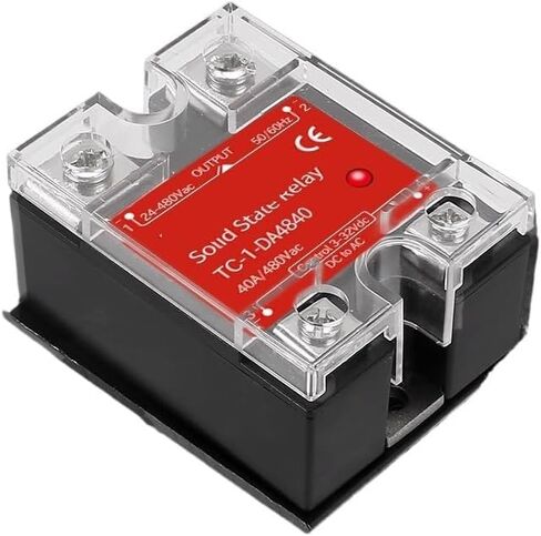 10A 25A 40A 60A 100A Solid State Relay SSR DA المرحلة الواحدة DC CONTROL CONFT AC Heaf Cont 3-32VDC Control SSR-10DA 25DA SSR-40DA (80DA) in Saudi Arabia