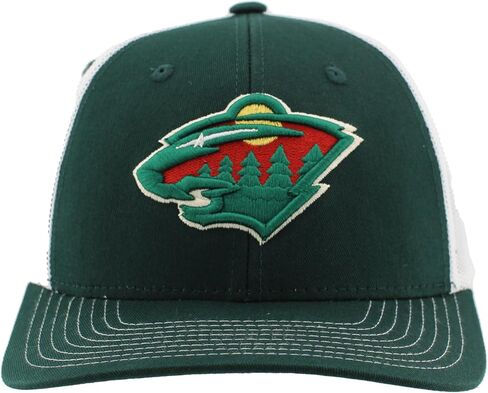 ZHATS NHL Officially Licensed Adjustable Snapback Hat Dakota Icon Team Color in Saudi Arabia