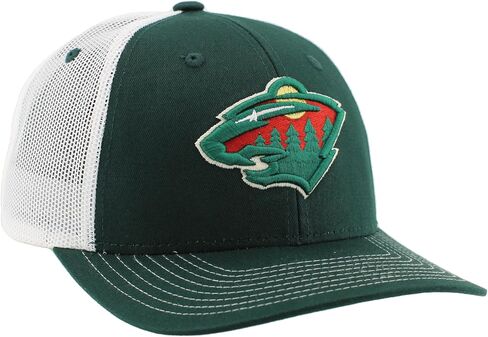 ZHATS NHL Officially Licensed Adjustable Snapback Hat Dakota Icon Team Color in Saudi Arabia