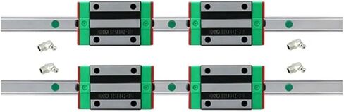 HGR25 25mm 300mm 1000mm Linear Guide Rail Kit with HGH25CA HGW25CC Flange Slider Block(HGW25CC,950mm) in Saudi Arabia