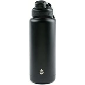 Water Bottle Double Wall Insulated Stainless Steel Ranger Pro - 40oz - Black in Kuwait