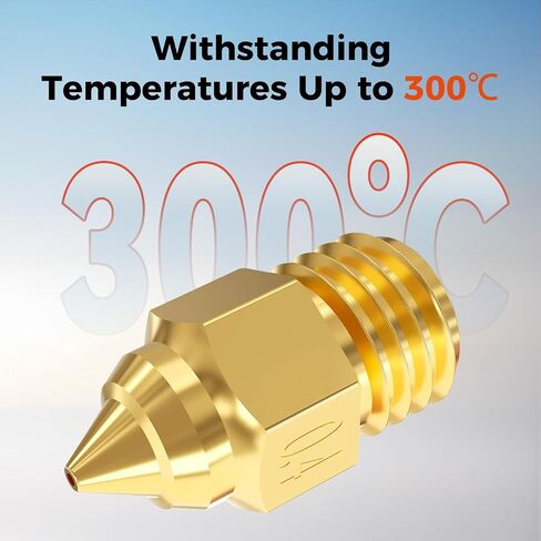 Creality Ender 5 Max Foutsles ، Printer 3D Printer Brass Hotend فوهة ، مجموعة فوهات راقية ، فوهة كتلة التدفئة الرسمية 5 Max ، لا تسد أي تسرب ، صلابة عالية (0.4 مم 5 مساءً) in Kuwait