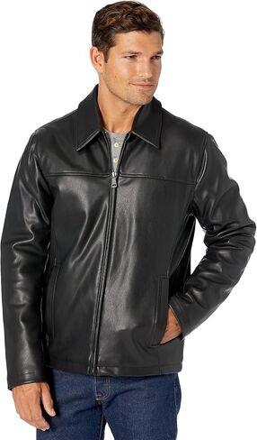 Cole Haan Signature Men's Faux-Leather Jacket in Kuwait