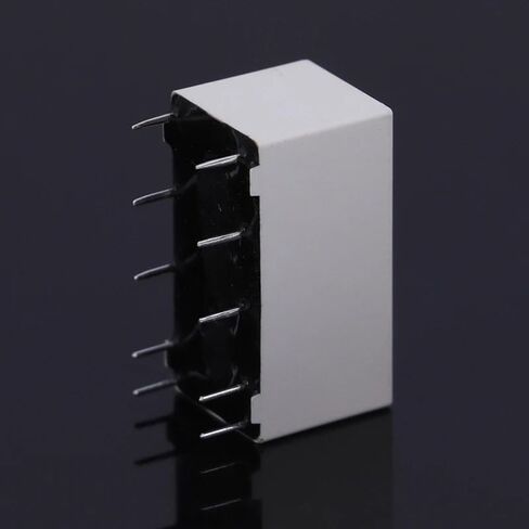 واحد أو 2pcs 12 فولت لفائف الإغلاق قابلة للتطبيق DPDT 30VDC 2A 1A 125VAC HFD2/005-S-L2-D REALY in Kuwait