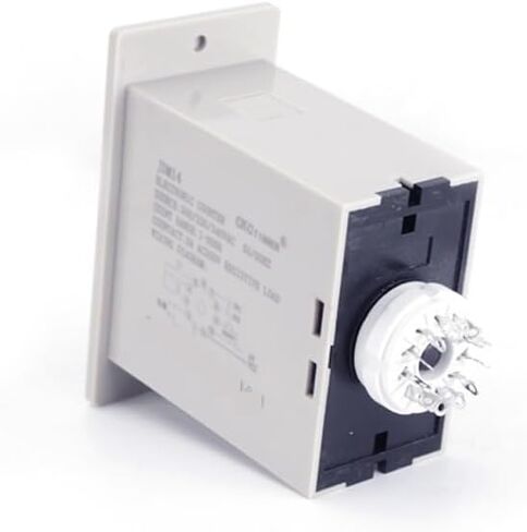 JDM14 Electronic Digital Counter Relay Power Failure Memory 12V/24V/220V 8PIN with Base Machinery Counter 1~9999 Resettable(12V) in Saudi Arabia