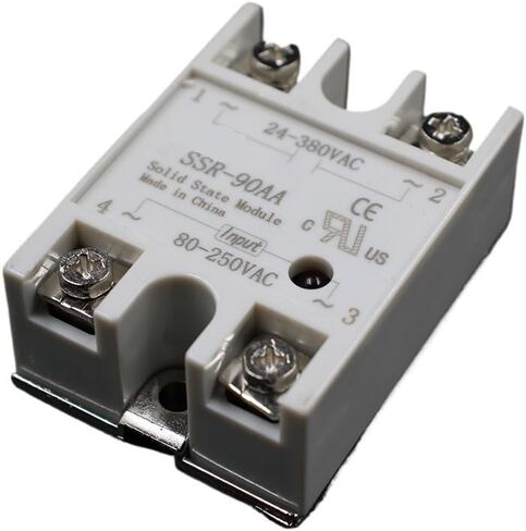 وحدة ترحيل الحالة الصلبة SSR-90AA SSR-90 AA SSR 90A 80-250VAC مدخلات إلى صناعة الإخراج 24-380VAC in Saudi Arabia