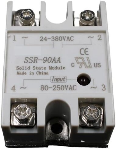 وحدة ترحيل الحالة الصلبة SSR-90AA SSR-90 AA SSR 90A 80-250VAC مدخلات إلى صناعة الإخراج 24-380VAC in Saudi Arabia