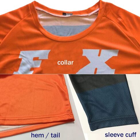 Men 3/4 Sleeve Motocross Downhill Shirt Road Sport Bicycle Jersey MTB Summer Top Clothes Wear Bike Mountain Cycling Clothes in Saudi Arabia