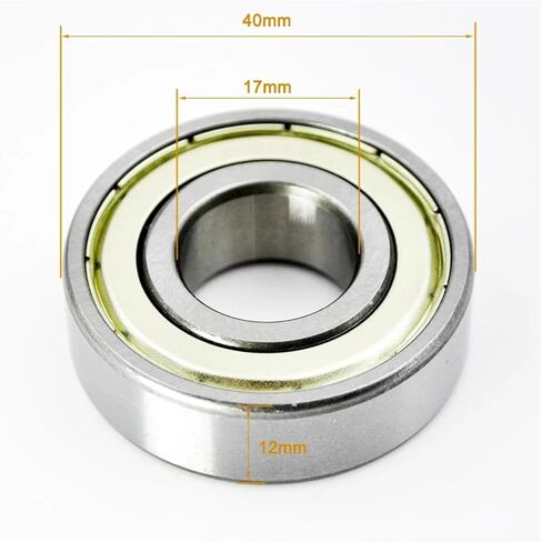 6204 6205 2Z ZZ 6202ZZ 6205ZZ Chrome Steel Deep Groove Ball Bearings 2Pcs(6202ZZ 15X35X11mm) in Saudi Arabia