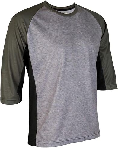 Men 3/4 Sleeve Motocross Downhill Shirt Road Sport Bicycle Jersey MTB Summer Top Clothes Wear Bike Mountain Cycling Clothes in Saudi Arabia