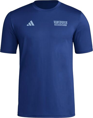 adidas Men's Vancouver Whitecaps FC Local Warp Pre-Game Short Sleeve T-Shirt in Saudi Arabia