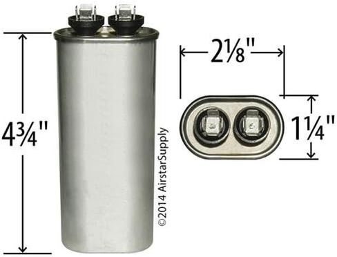 Packard PoCf15 - 15 UF MFD X 440 VAC Genteq CAPACITOR OVAL # C415L / 97F9625 in Kuwait