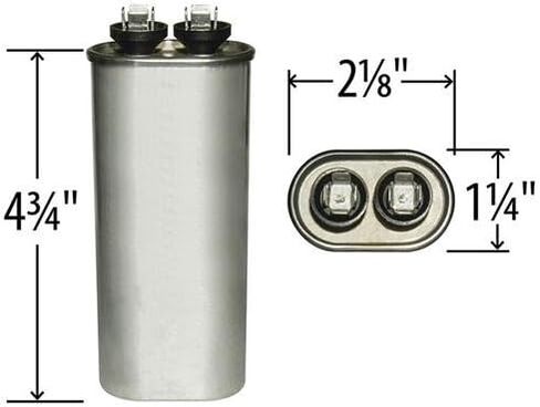Packard PoCf15 - 15 UF MFD X 440 VAC Genteq CAPACITOR OVAL # C415L / 97F9625 in Kuwait