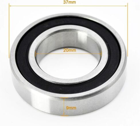 6900 6901 6902-6905 2RS 6900RS 6901RS-6904RSDeep Groove Ball Bearings 2PCS (6901-2RS 12x24x6mm) in Kuwait