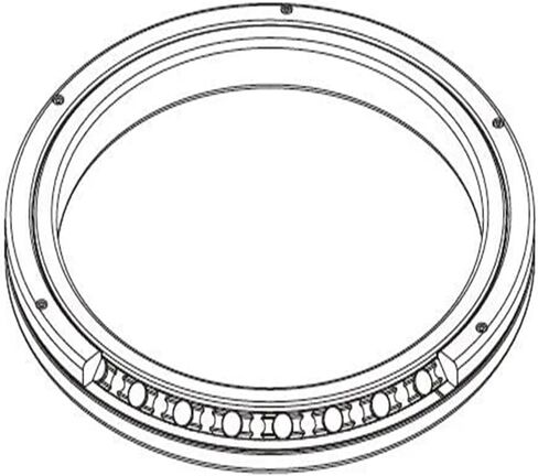 CRBH25025A Cross Roller Bearing in Kuwait