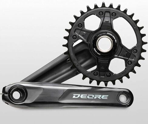 Shimano Deore 12 FC-M6130 Crankset Black ، 170mm/32t in Saudi Arabia