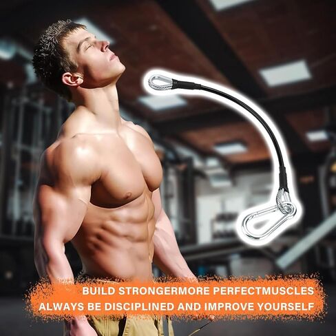 29 "تمديد كابل الجيم امتداد اللياقة البدنية مرفق الحبل متوافق مع Bowflex والمزيد من الملحقات الصالة الرياضية المنزلية ، لآلة امتدادات Lat/Tricep لأسفل و actensions in Kuwait