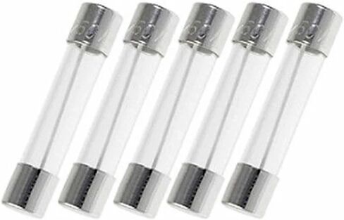 5pcs F500MA 250V F500M L250V Glass Fuse 6x30mm in Saudi Arabia