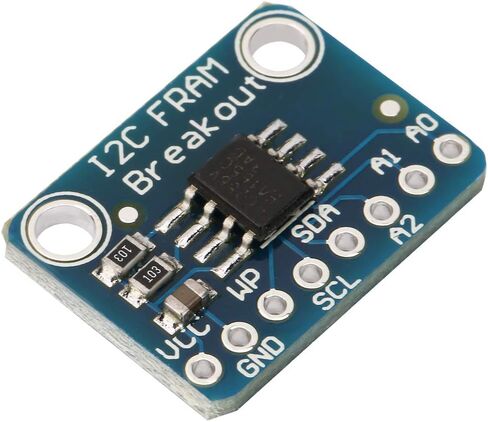 ذاكرة Dioche MB85RC256V ، لوحة Fram 8 كيلو بايت لتسجيلات بيانات الطاقة المنخفضة والتخزين المؤقت ، على مدار الساعة غير المتطايرة ، 20 ميجا هرتز ، قراءة فورية الكتابة in Kuwait