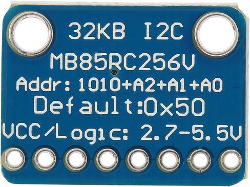 ذاكرة Dioche MB85RC256V ، لوحة Fram 8 كيلو بايت لتسجيلات بيانات الطاقة المنخفضة والتخزين المؤقت ، على مدار الساعة غير المتطايرة ، 20 ميجا هرتز ، قراءة فورية الكتابة in Kuwait