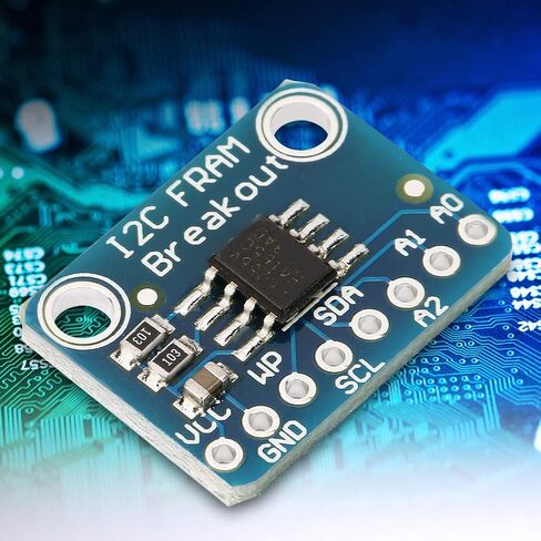 ذاكرة Dioche MB85RC256V ، لوحة Fram 8 كيلو بايت لتسجيلات بيانات الطاقة المنخفضة والتخزين المؤقت ، على مدار الساعة غير المتطايرة ، 20 ميجا هرتز ، قراءة فورية الكتابة in Kuwait