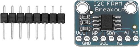 ذاكرة Dioche MB85RC256V ، لوحة Fram 8 كيلو بايت لتسجيلات بيانات الطاقة المنخفضة والتخزين المؤقت ، على مدار الساعة غير المتطايرة ، 20 ميجا هرتز ، قراءة فورية الكتابة in Kuwait