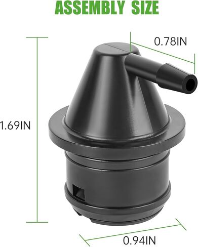 10L0L GOLF CART FUEL TANK ASSEMBLY متوافقة مع Club Car DS (1992-2015) PRIPSENT (2004-2015) ، يحل محل الجزء 1015143 ، 103905201 in Kuwait