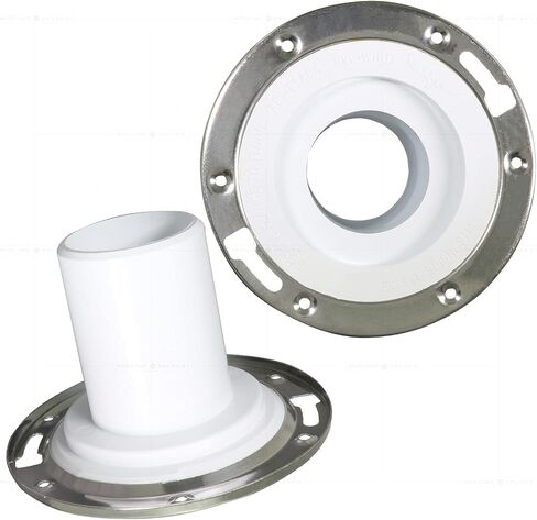 Midline Valve S1165 4-1/2’’ Long Closet Flange with Stainless Steel Ring Fits Into 3’’ PVC or Cast Iron Pipe in Saudi Arabia