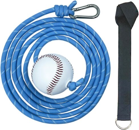 Baseball and Softball Batting Training Rope,Baseball Softball Hitting Trainer,Batting Swing Trainer for Baseball & Softball.Practice Baseball Swing Skills,and Hitting Performance in Saudi Arabia