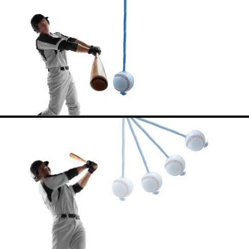Baseball and Softball Batting Training Rope,Baseball Softball Hitting Trainer,Batting Swing Trainer for Baseball & Softball.Practice Baseball Swing Skills,and Hitting Performance in Saudi Arabia