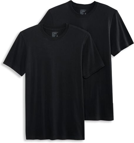 Jockey Men's T-Shirts Made in America 100% Cotton Crew Neck T-Shirt - 2 Pack in Saudi Arabia