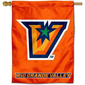 UT Rio Grande Valley Vaqueros House Flag Banner in Saudi Arabia