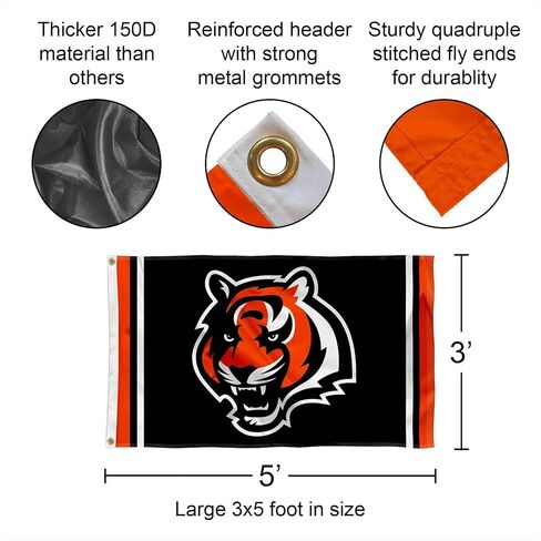 Cincinnati Bengals Flag Pole and Bracket Kit in Kuwait