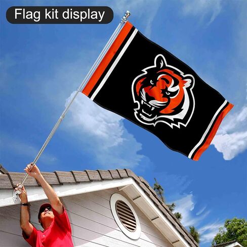 Cincinnati Bengals Flag Pole and Bracket Kit in Kuwait
