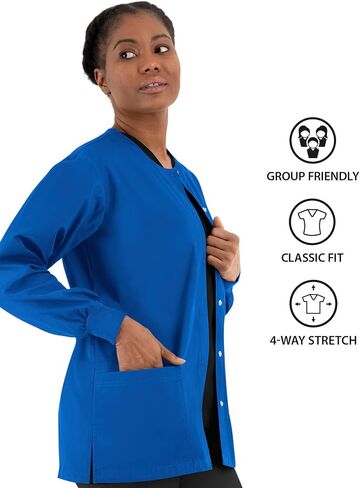 Maevn Core Unisex Snap Jacket in Kuwait