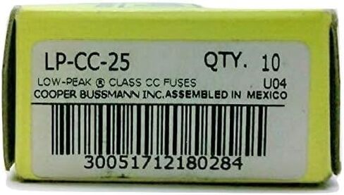 Low Peak Time Delay Class CC Industrial Fuse LP-CC 25 Amp (4-PACK) in Saudi Arabia