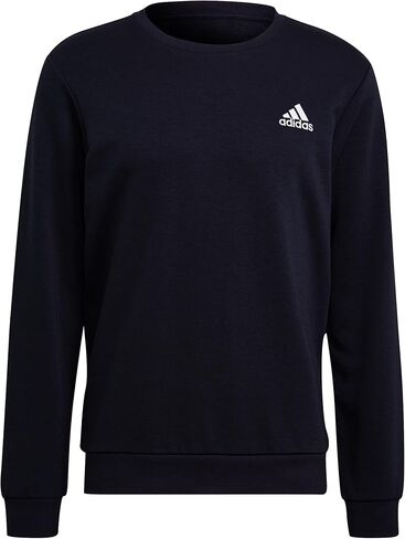 adidas Men's Essentials French Terry Embroidered Small Logo Sweatshirt in Saudi Arabia