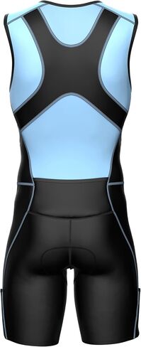 بدلة سبارككس X Triathlon للرجال من سبارككس ترايثلون بدلة ركوب الدراجات دراجة السباحة (أخضر نعناعي، XL) in Saudi Arabia