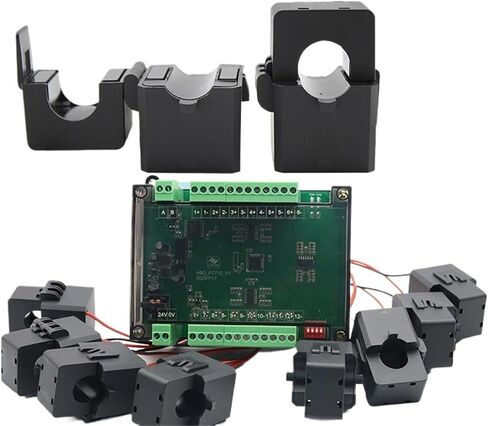 8-Channel AC-DC Current Transmission Detection Module Isolation 485 Communication Multi-Channel Open Current Acquisition transfo(12W-ACcollect-100A) in Saudi Arabia