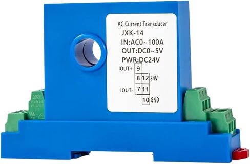 AC 10A 20A 30A 50A 100A 150A محول محول المحول الحالي المحول الحالي 4-20MA RS485 مستشعر تيار الإخراج (DC0-100A_4-20MA_DC24V) in Saudi Arabia