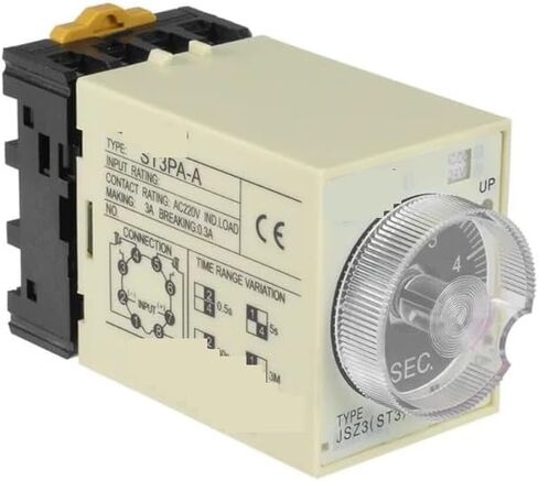 ST3PA Series Time Relay/Timer ST3P A-A-A/B/C/D/E/F/G (AC 220V 110V DC 24V 12V البديل) in Kuwait