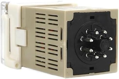 DH48J-8A الإعدادات الإلكترونية العدادات الرقمية العدادات الأسيلة عدادات Acyclic 1-999900 Relay 8p مع قاعدة DC12V/24V/36V AC110V/220V/380V (AC380V) in Saudi Arabia
