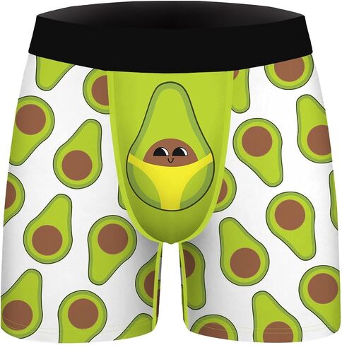 Ainuno Novelty Boxers Mens Funny Boxer Briefs Underwear Gag Gifts for Men No Fly in Saudi Arabia