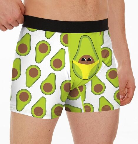 Ainuno Novelty Boxers Mens Funny Boxer Briefs Underwear Gag Gifts for Men No Fly in Saudi Arabia