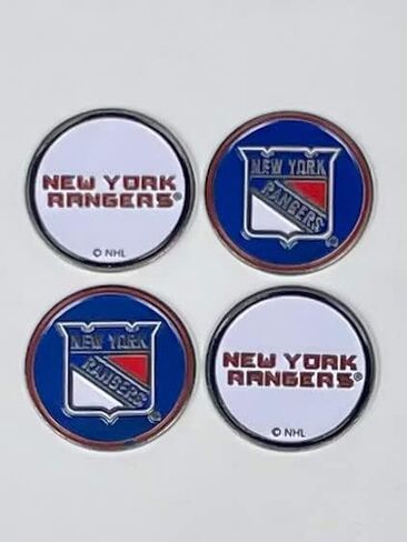 NHL New York Rangers Golf Ball Marker (مجموعة من 4) in Saudi Arabia