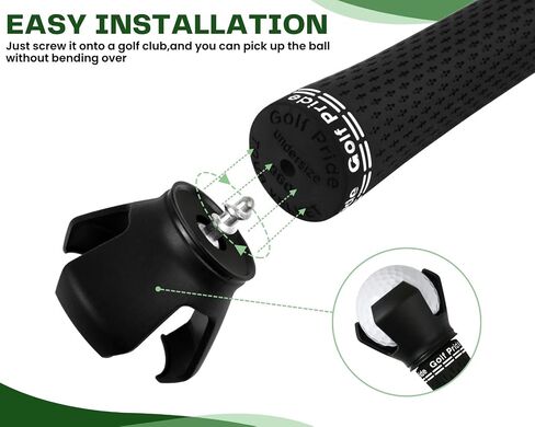 DS. أداة متميزة من لعبة Golf Ball Retriever Tool 3 قطع ملحق الكرة العلوي المربع لأندية الجولف لأندية الجولف in Saudi Arabia