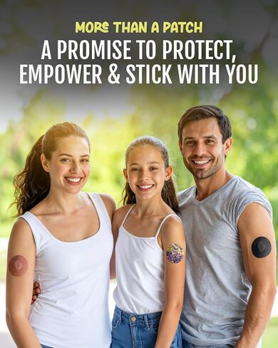 GrifGrips® Adhesive Patches CGM Covers – Dexcom G7 Over Patches Waterproof & Sweatproof CGM Sensor Cover Compatible with Dexcom G7 & Stelo Overpatch – 20 Pack (Black) in Saudi Arabia
