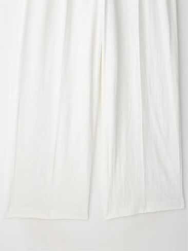 Women's Loose Solid Color Straight Wide-Leg Trousers in Kuwait