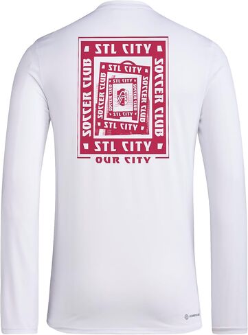 adidas Men's St. Louis City SC Pre-Game Long Sleeve T-Shirt in Saudi Arabia